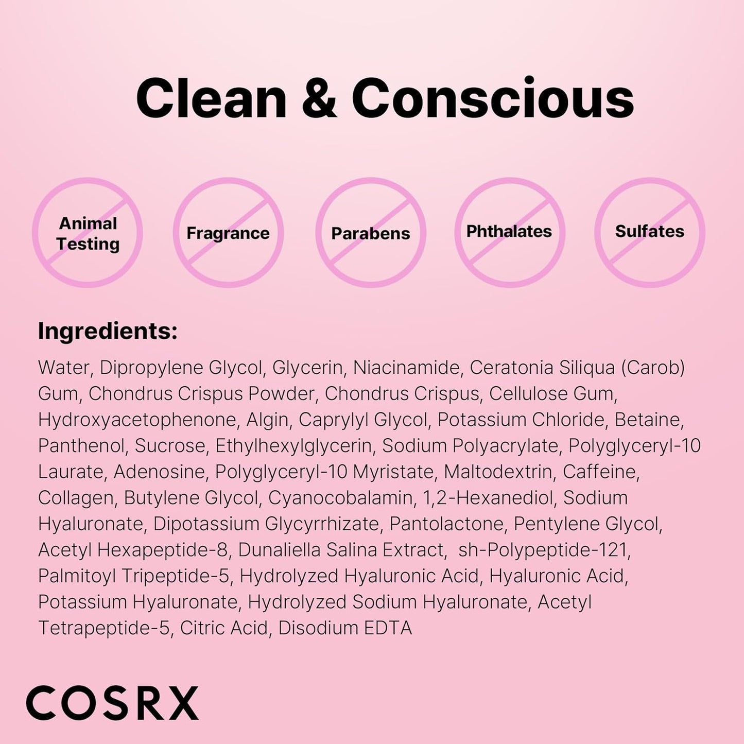 COSRX Pink Peptides Collagen Hydrogel Eye Patch