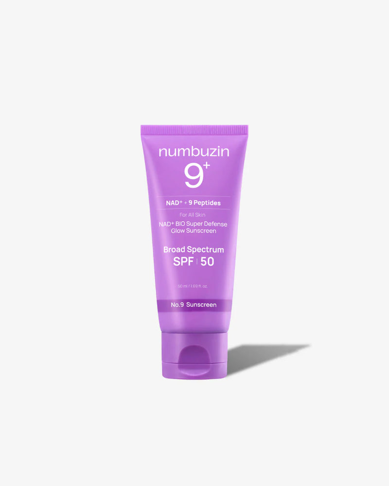 Numbuzin No.9 NAD+ BIO Super Defense Glow Sunscreen SPF50+ PA++++