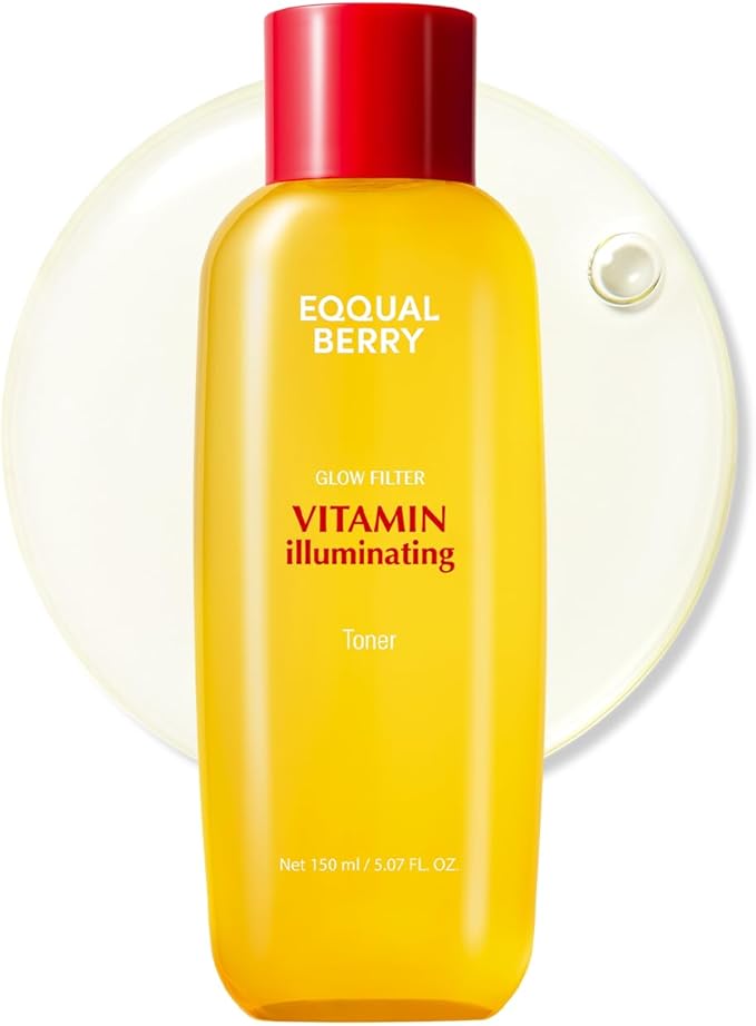 Eqqual Berry Glow Glitter Vitamin Illuminating Toner – 150ml