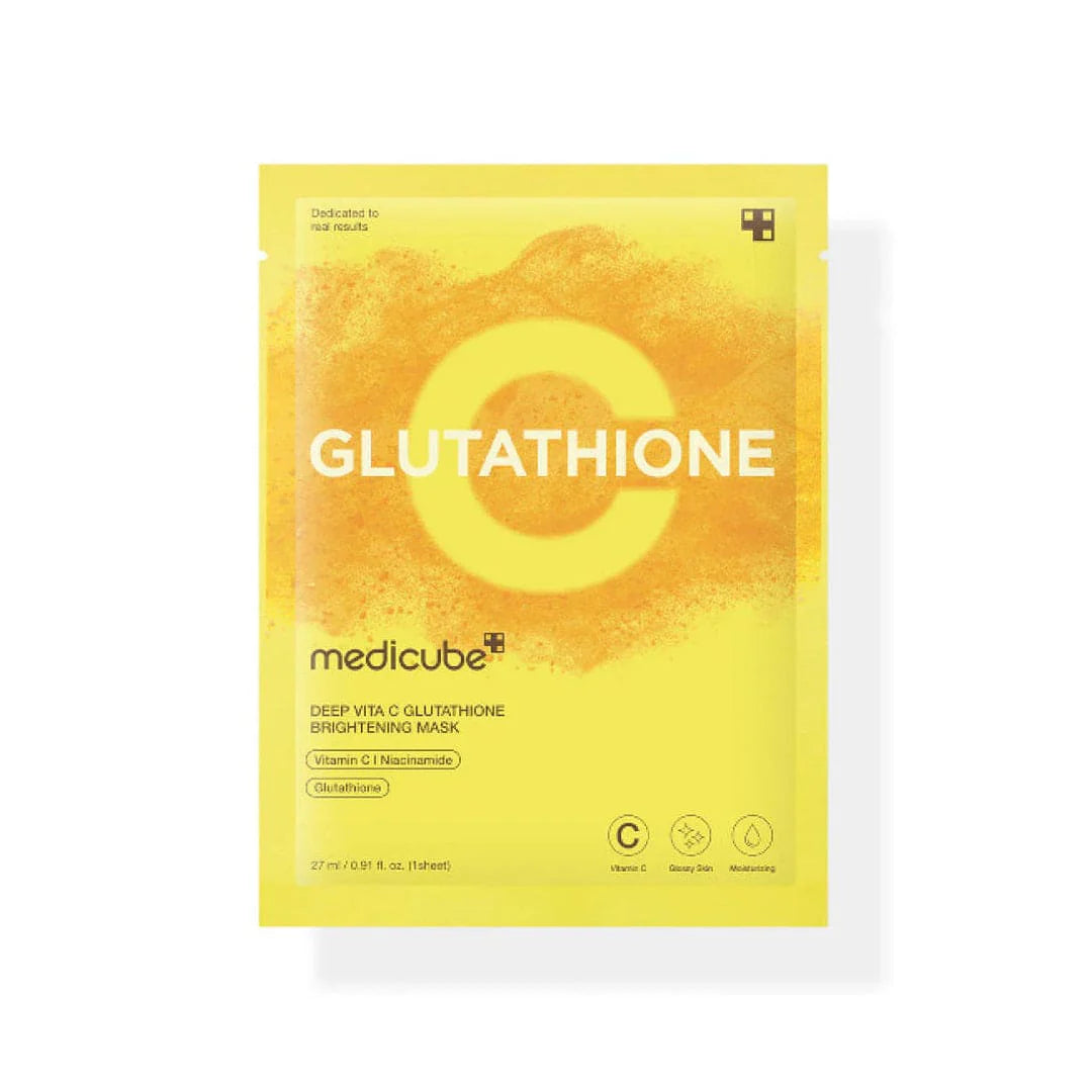 Medicube Deep Vita C Glutathione Brightening Mask