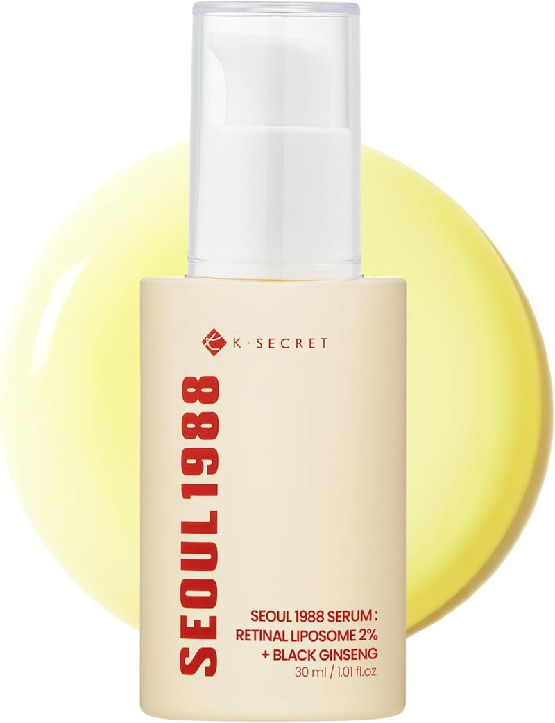 K-Secret Seoul 1988 Serum Retinal Liposome 2% + Black Ginseng – 30ml
