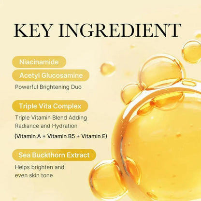 Medicube Deep Vita C Glutathione Brightening Mask