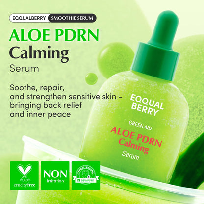 EQQUALBERRY Aloe PDRN Calming Smoothie Serum – 30ml