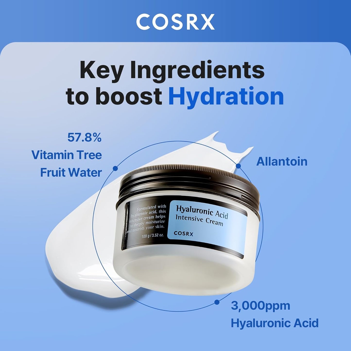 COSRX Hyaluronic Acid Intensive Cream – 100g