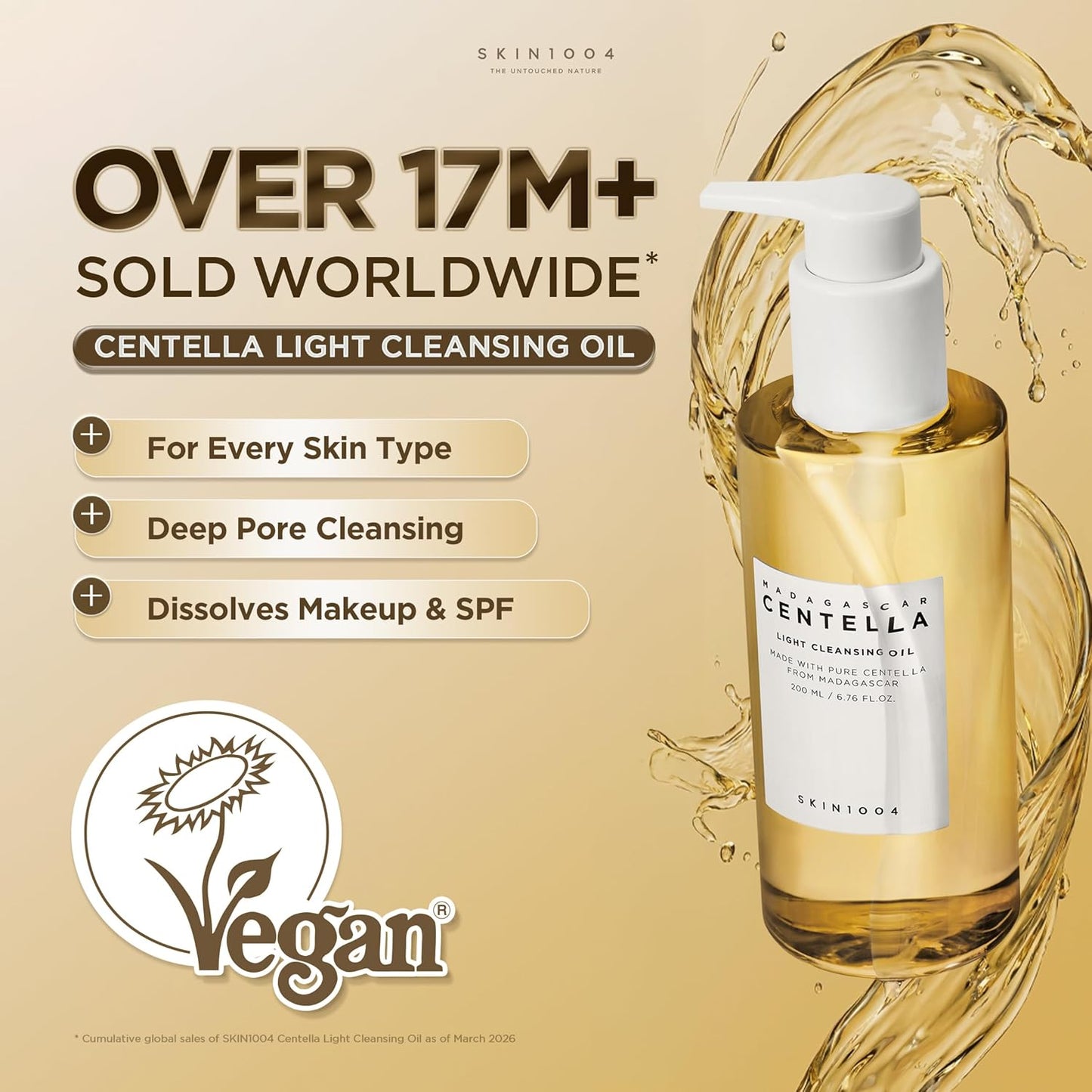 SKIN1004 Madagascar Centella Light Cleansing Oil – 200ml