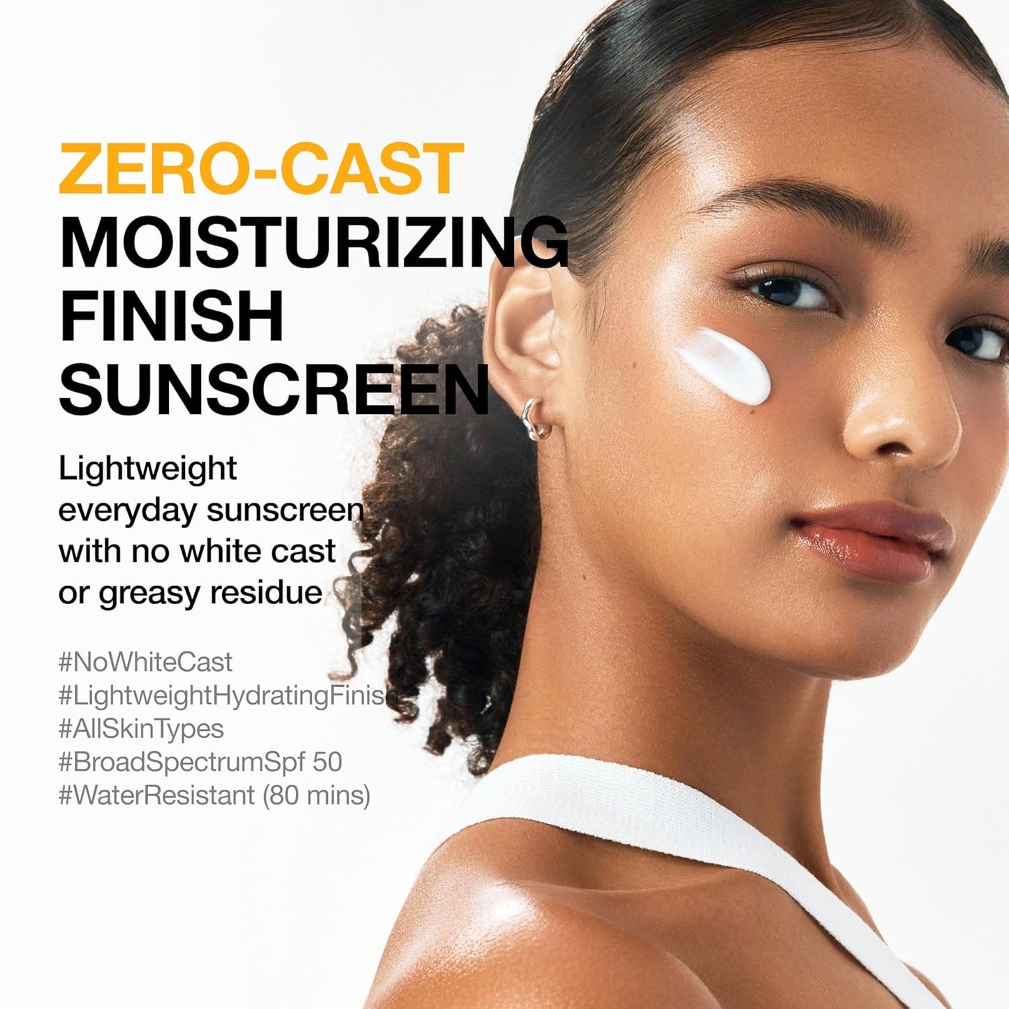 Anua Zero-Cast Moisturizing Sunscreen SPF50+ PA++++ – 50ml