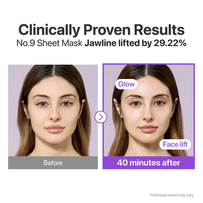 numbuzin No.9+ NAD+ BIO Lifting Full Face Mask