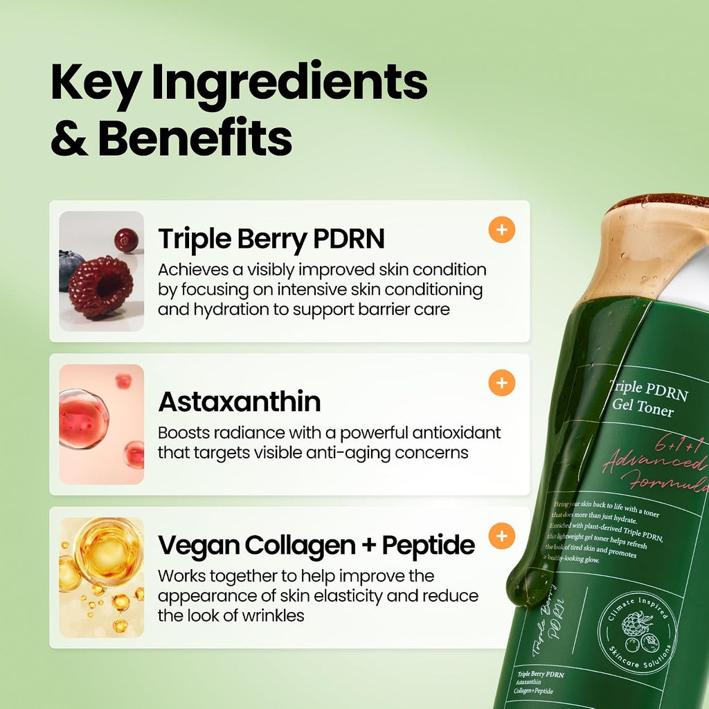 AXIS-Y Triple PDRN Gel Toner 270ml | Hydrating & Barrier Repair Toner
