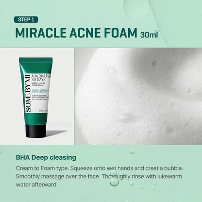 SOME BY MI AHA, BHA, PHA 30 Days Miracle AC SOS Kit