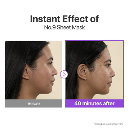 numbuzin No.9+ NAD+ BIO Lifting Full Face Mask