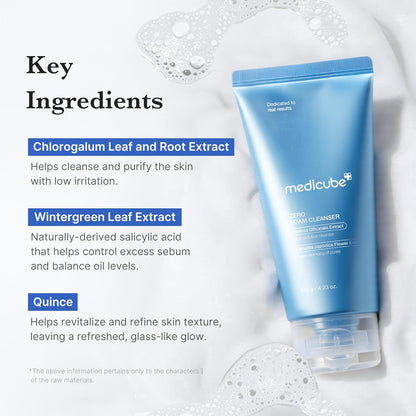 Medicube Zero Foam Cleanser – 120g
