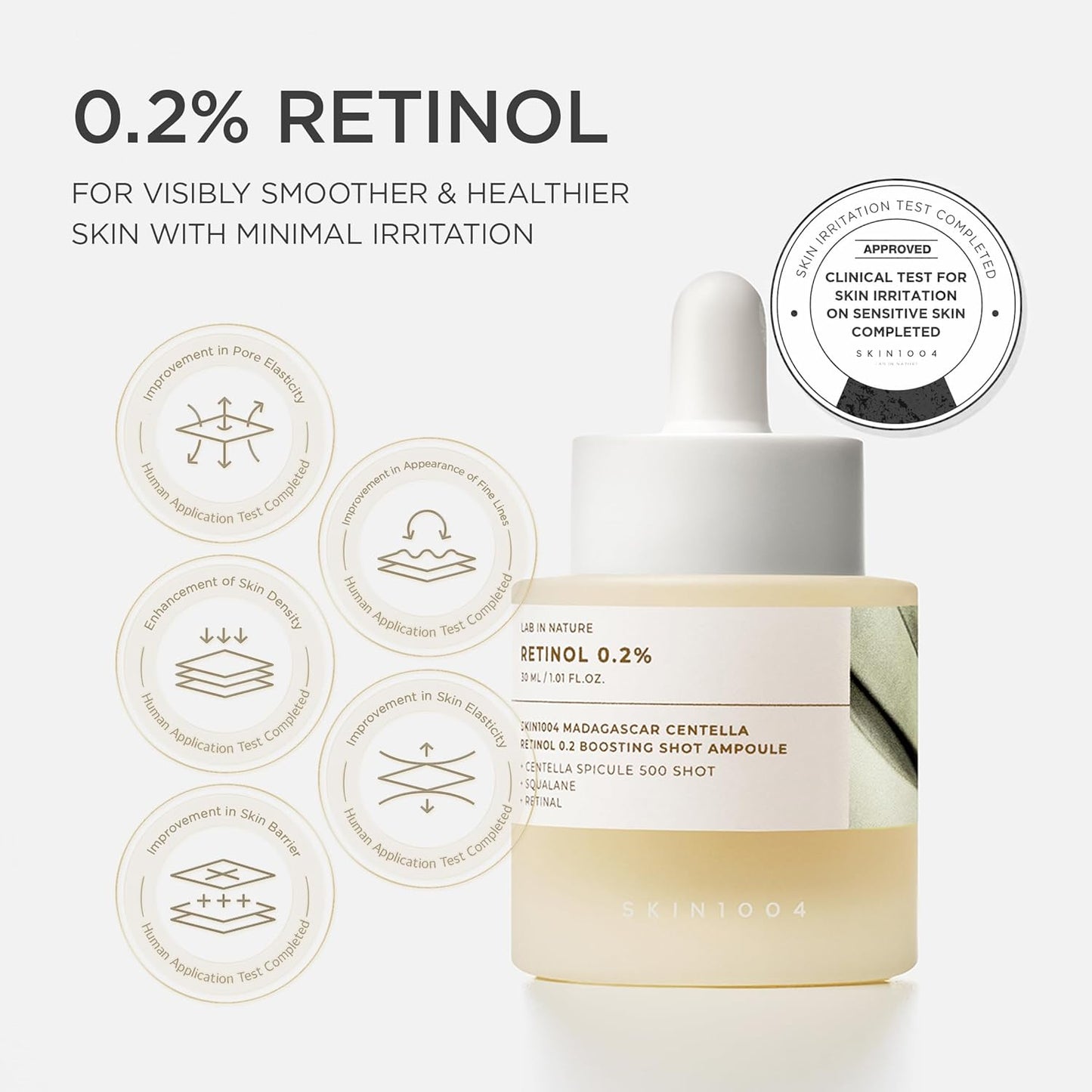SKIN1004 Retinol 0.2% Boosting Shot Ampoule