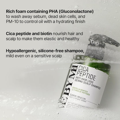 SOME BY MI Cica Peptide Anti Hair Loss Derma Scalp Shampoo – 285ml / 9.63 fl oz