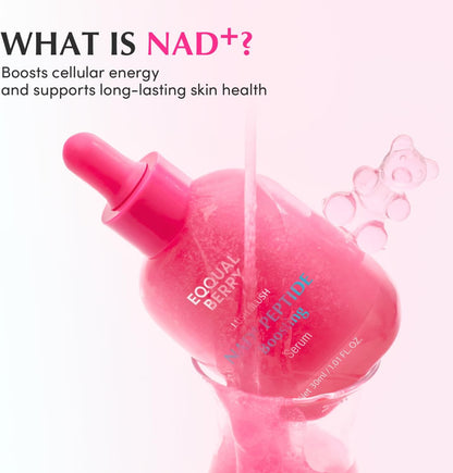 EQQUALBERRY NAD+ Peptide Boosting Smoothie Serum – 30ml