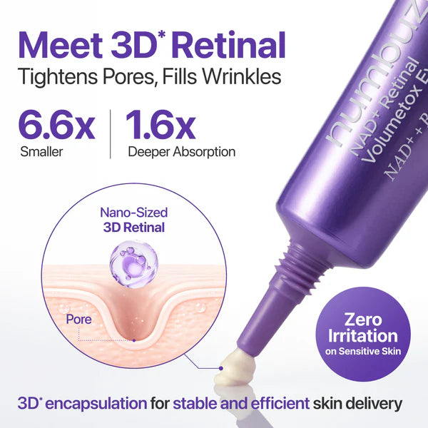 numbuzin No.9 NAD+ Retinal Volumetox Eye Cream – 20ml