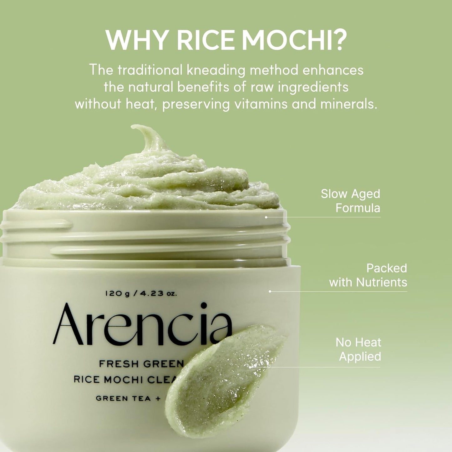 Arencia Rice Mochi Cleanser – Face Wash