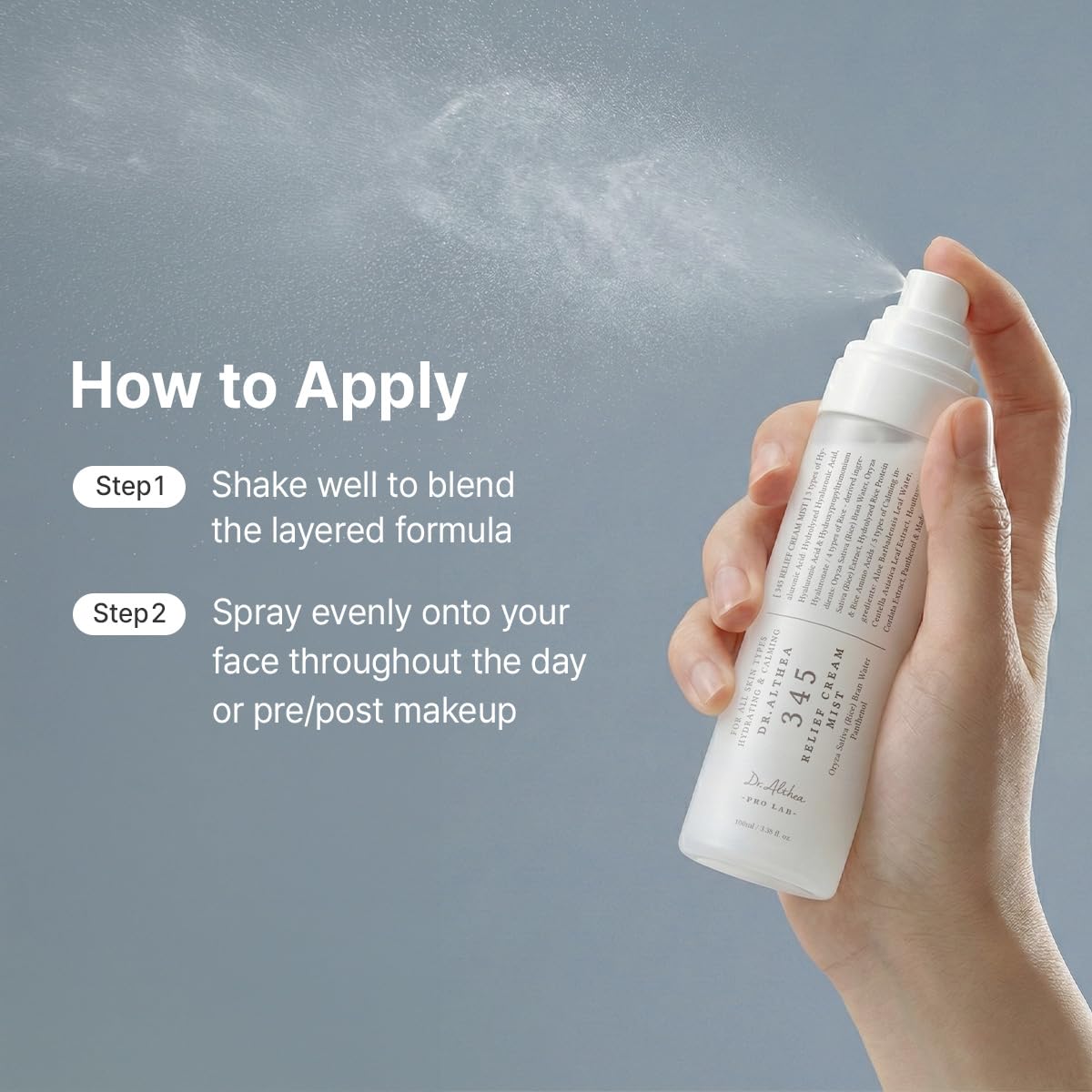 Dr.Althea 345 Relief Cream Mist – 100ml