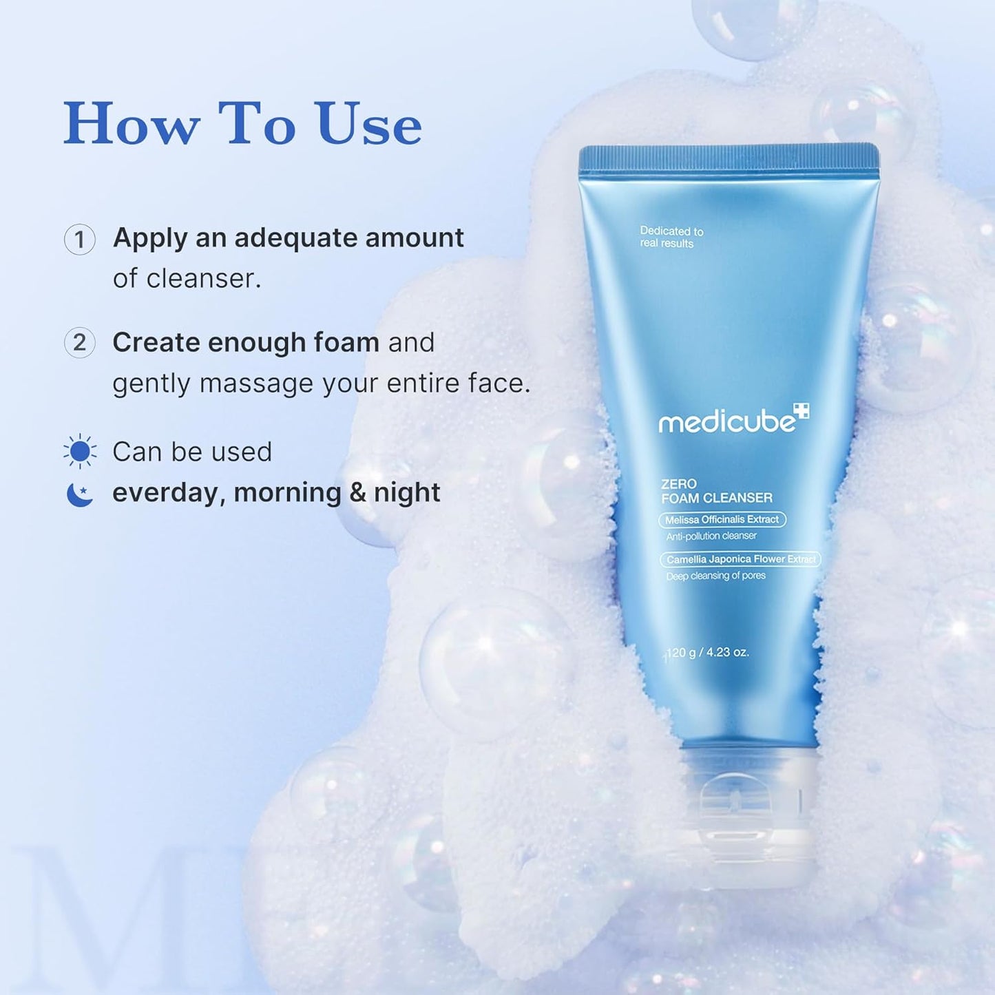 Medicube Zero Foam Cleanser – 120g