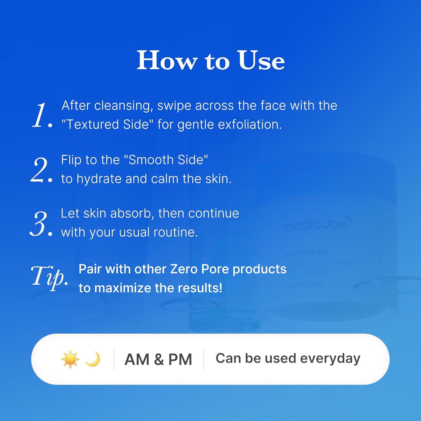 Medicube Zero Pore Pad 2.0 – 70 Pads