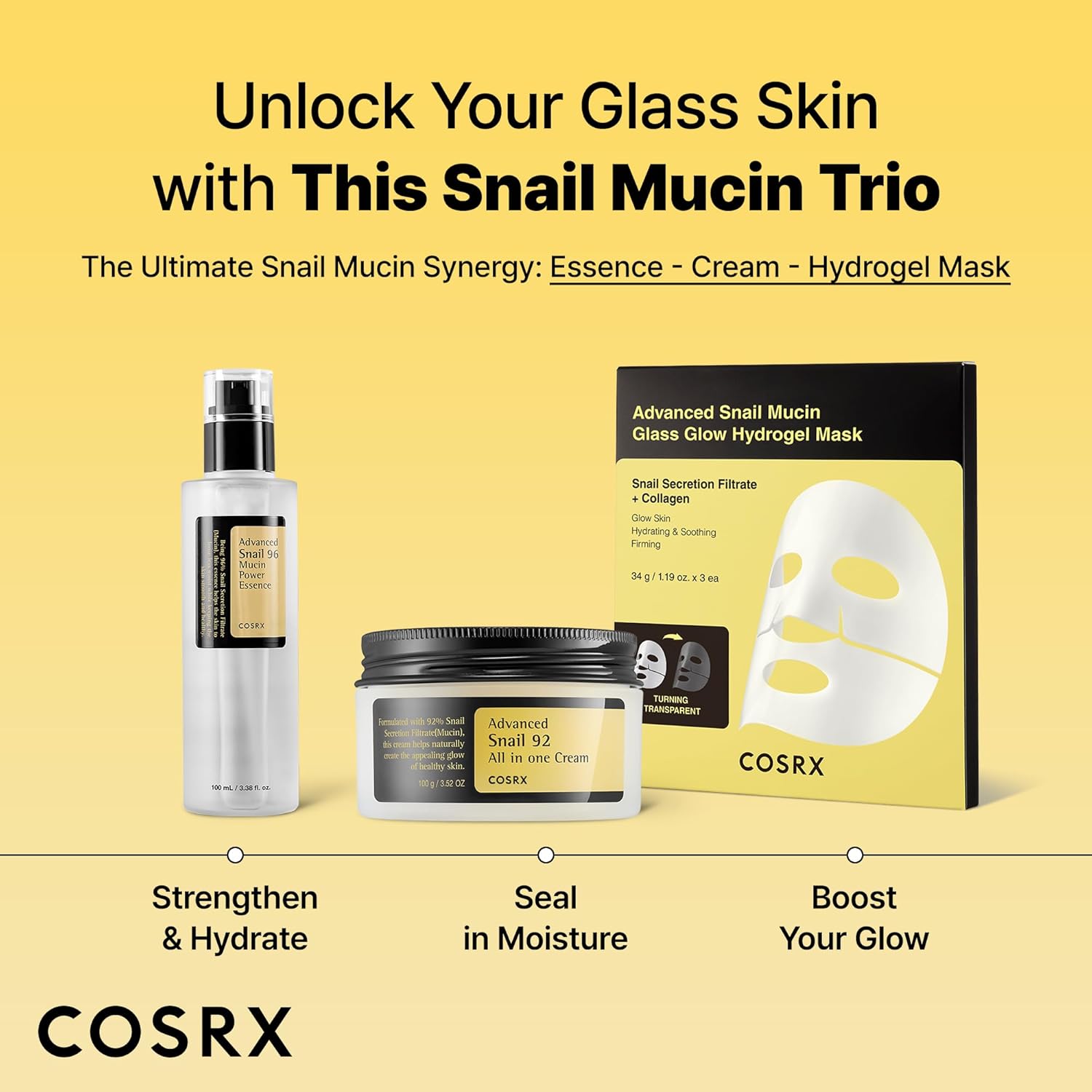 COSRX Advanced Snail 92 All In One Cream – 100g