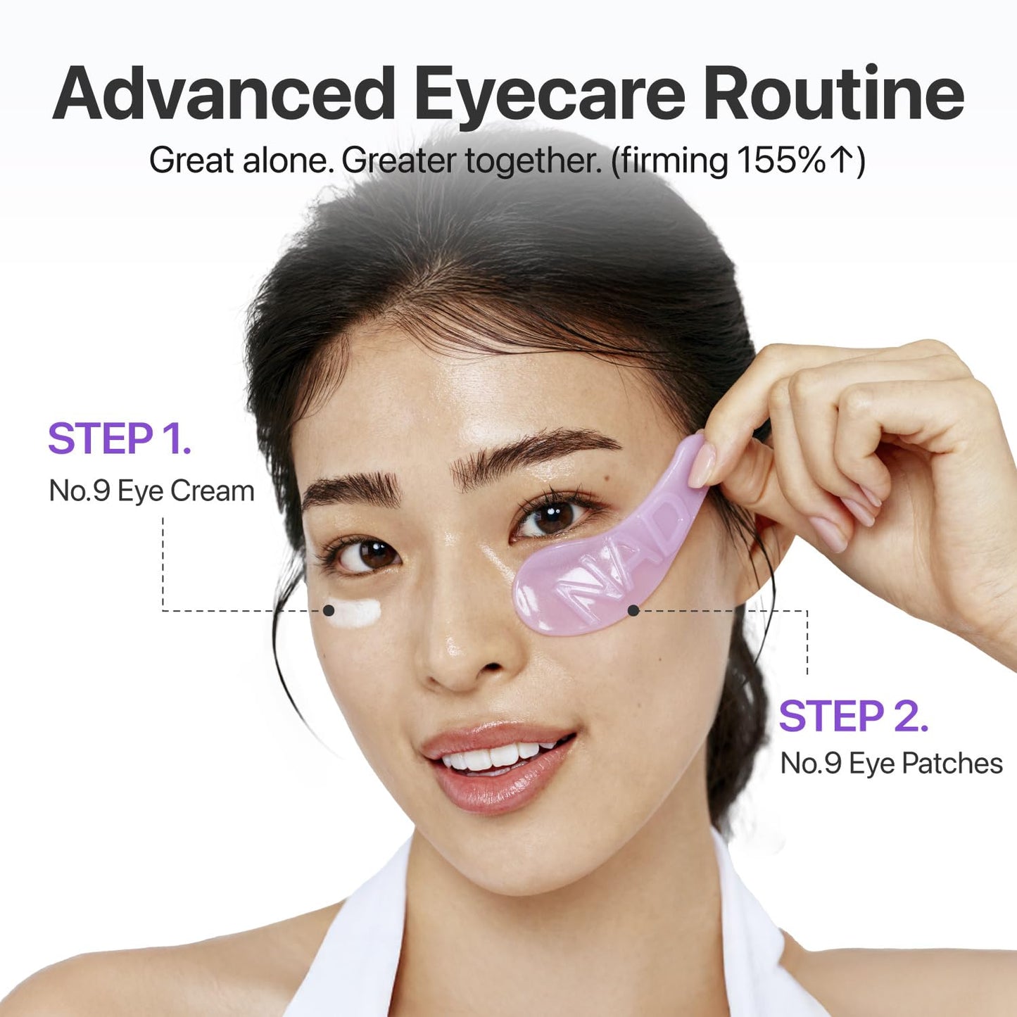 numbuzin No.9 NAD+ Collagen Gel Eye Patches