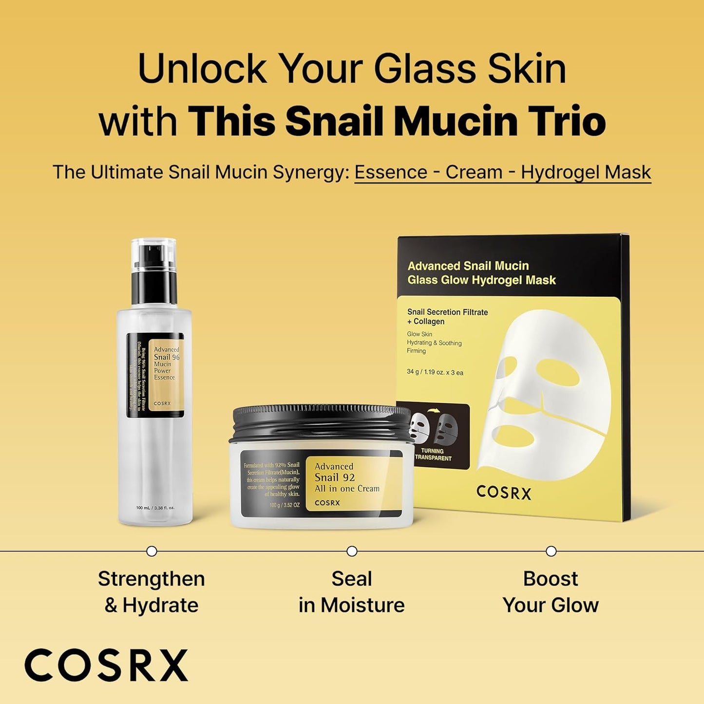 COSRX Advanced Snail 96 Mucin Power Essence – 100ml
