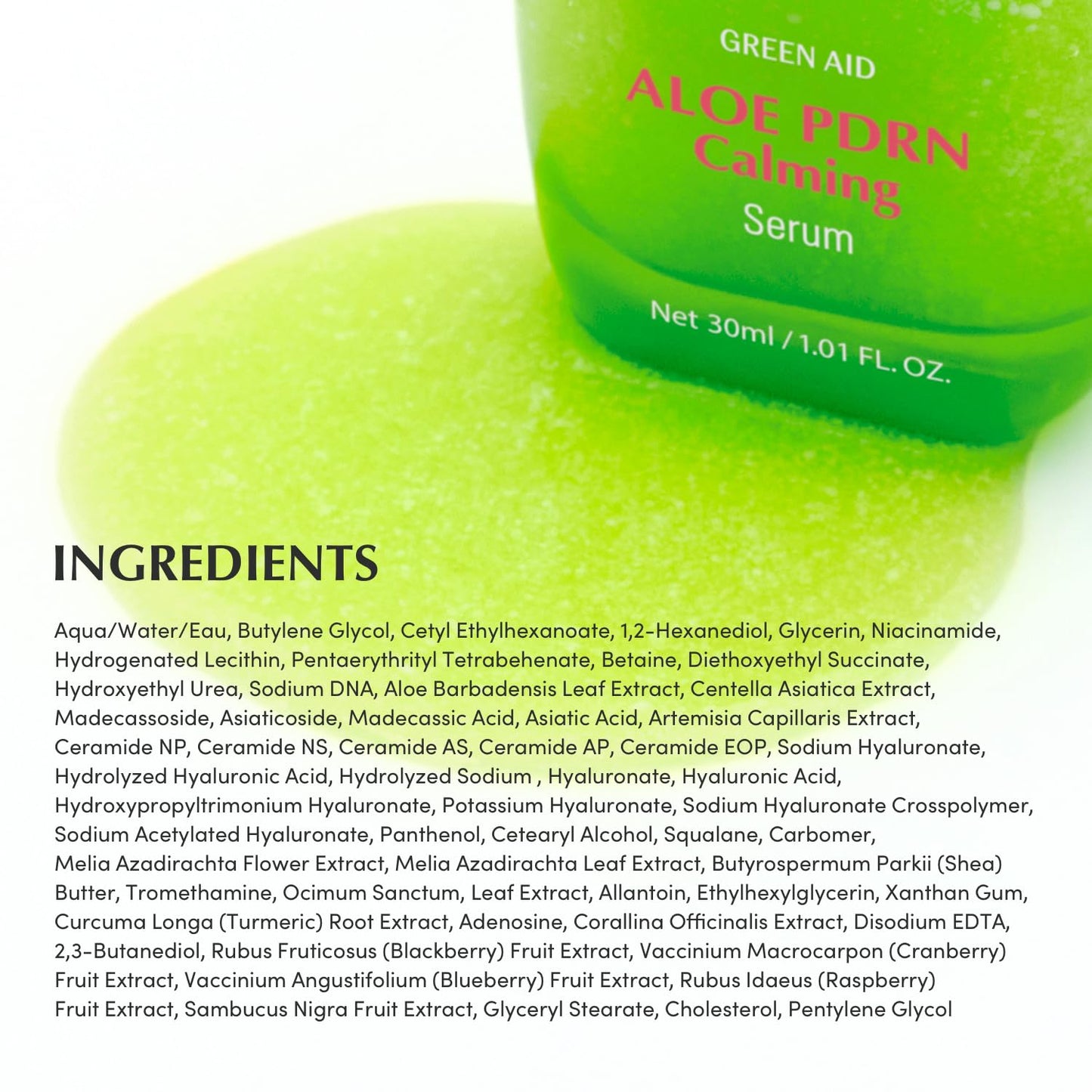 EQQUALBERRY Aloe PDRN Calming Smoothie Serum – 30ml