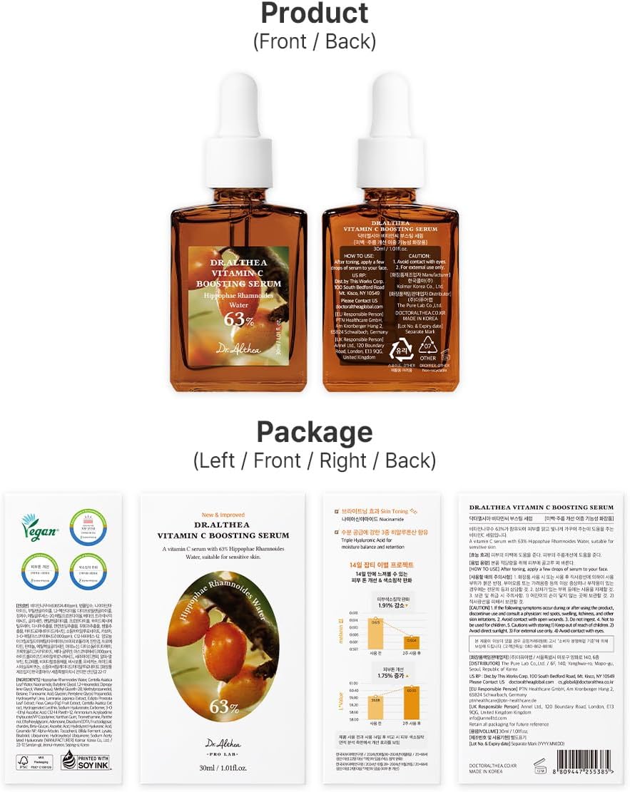 Dr.Althea Vitamin C Boosting Serum 63% – 30ml