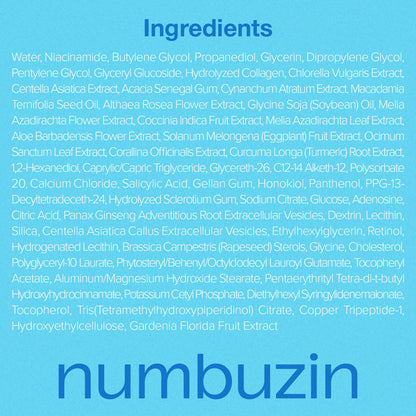 numbuzin No.3 Blue Bio-Retinol Pore Refining Serum – 50ml