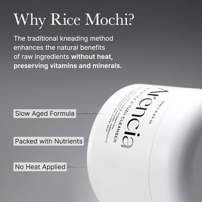ARENCIA Black Tea Rice Mochi Cleanser – 120g