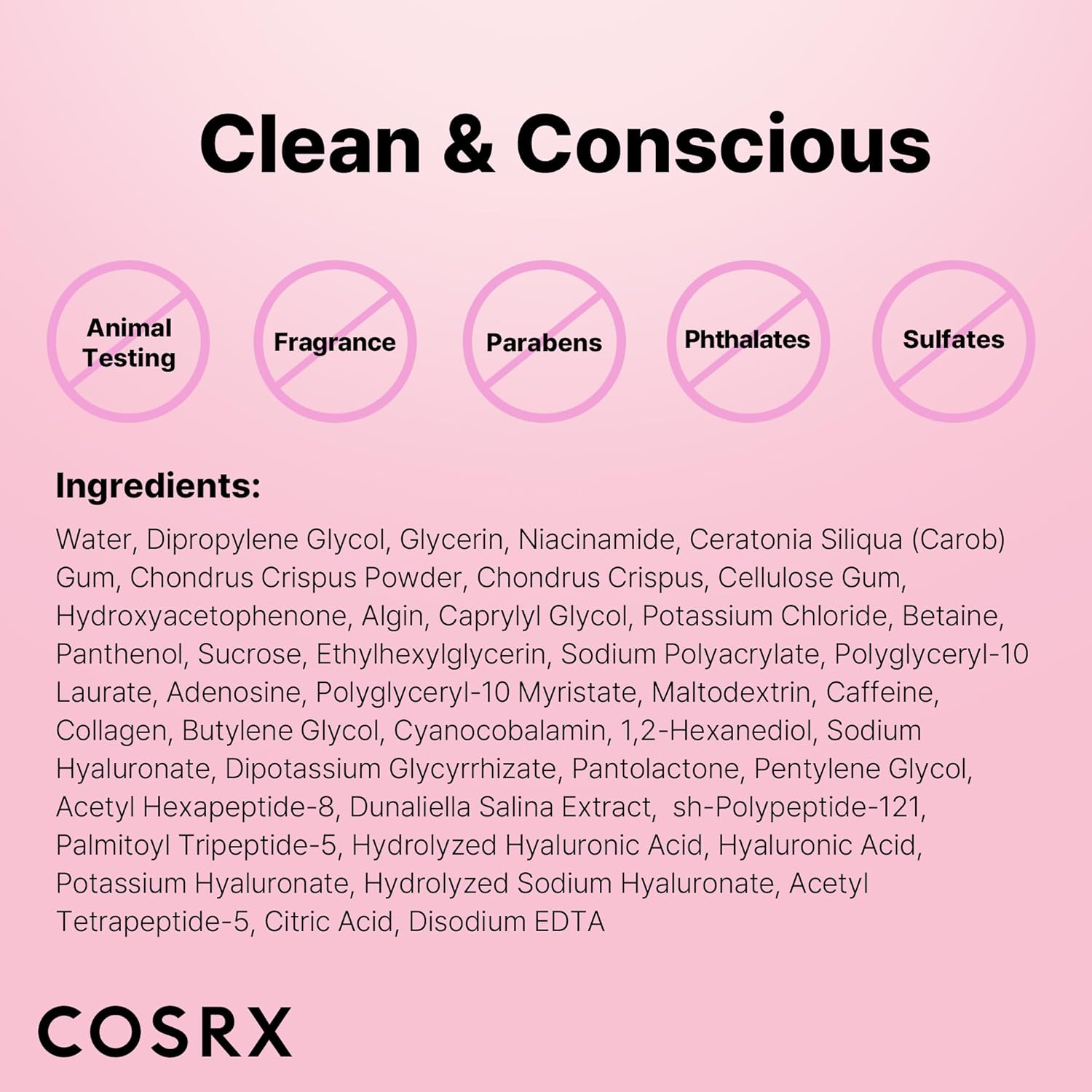 COSRX Pink Peptides Collagen Hydrogel Eye Patch