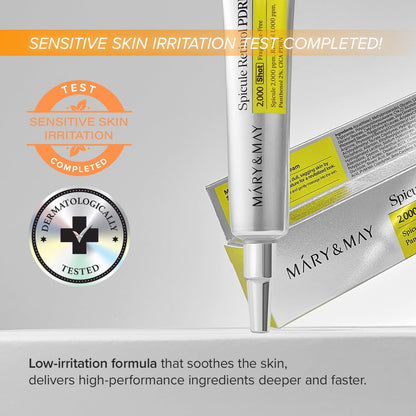 Mary & May Spicule Retinol PDRN Cream 2000 Shot – 15g