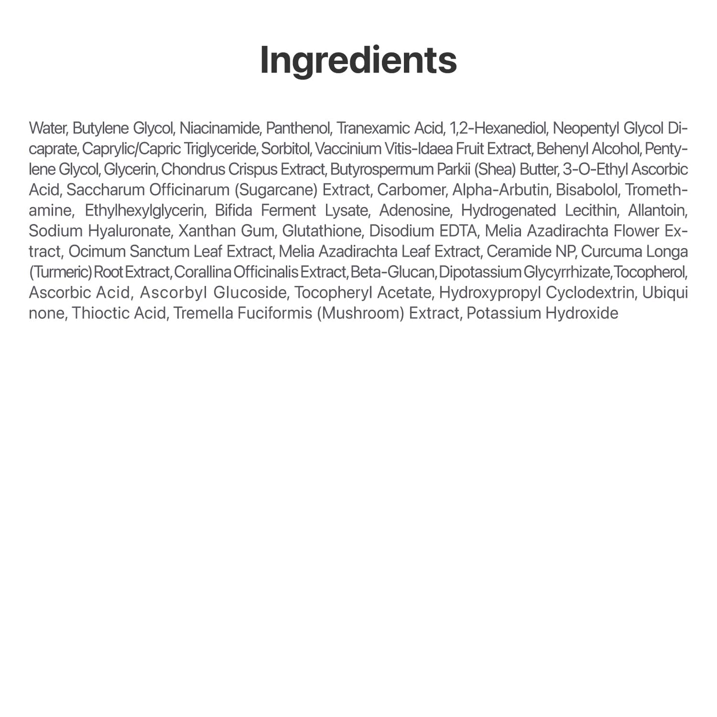 Numbuzin No.5 Vitamin Concentrated Serum