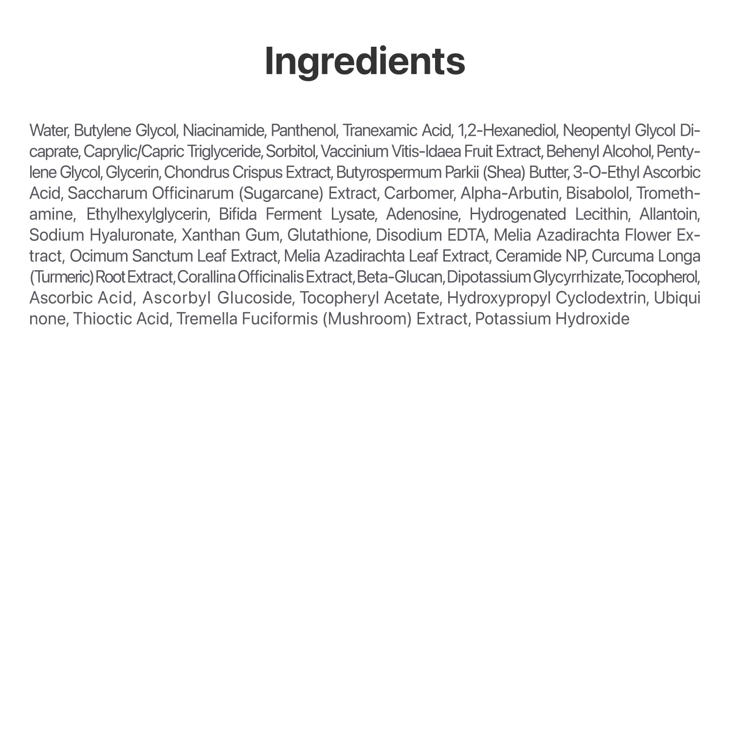 Numbuzin No.5 Vitamin Concentrated Serum