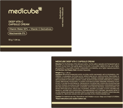 MEDICUBE Deep Vita C Capsule Cream – 55g